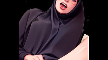 Istri Berhijabku Menggoda Diri Sendiri Usai Kurasakan Kenikmatan Dalamnya