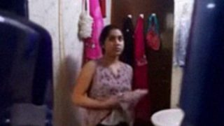 Secret Desi Bhabhi Bathroom Spy Footage Exposed
