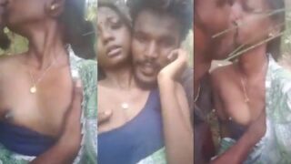 Wild Desi Couple’s Bush Encounter: Raw Outdoor Passion