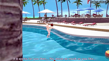 Anzu Mazaki Digoyang Di Kolam Renang | 3 | Yu-gi-oh | Adik Tiri, Bikini, Tea Gardner Versi Lengkap & Pov Penuh Di Sheer & Ptrn: Fantasyking3
