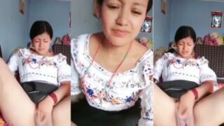 Goan Temptress Plunges Deep Into Her Dripping Slit
