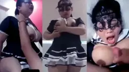Pelayan Nakal Tante Miraindira Menggoda Dengan Kostum Seronok