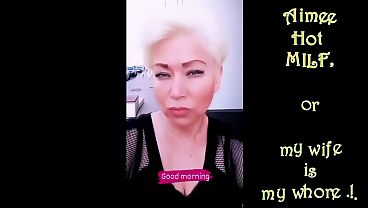 Nyonya Rusia Yang Matang Menjadi Pendeta Penghormatan Pada Alat Suami