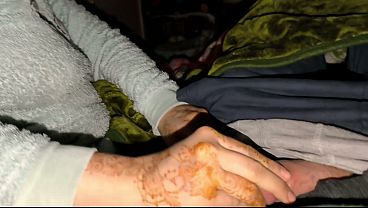 زوجتي الإماراتية تختبر أول مرة شرجية مثيرة في فيديو حميمي