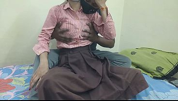 Cewek Kuliahan India Digebukin Kontol Pacar Di Kamar, Crot Penuh Memek Basah.