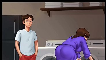 Malam Musim Panas Rahasia [v21.0.0] | Ibu Tiri Ngepoin Diam-diam (18+) | Novel Visual Panas