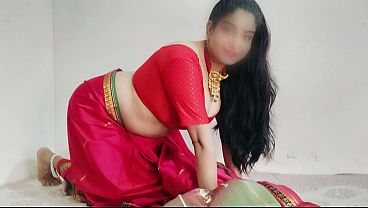 Bokep India Hot, Bini Temen Pakai Sari Merah, Minta Digituin Sambil Ngomong Hindi Mesum