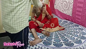 Bini Baru Nikah Digocok Mertua Pas Suami Di Kantor, Pakai Saree Biru, Pertama Kali Selingkuh, Suara Nafas Basah Dan Omongan Kotor Bikin Makin Liar