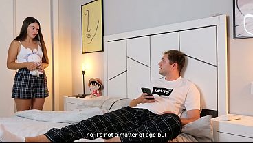 Kakak Tiri Ngewe Adik Tiri Perawan Dan Crot Di Dalam Memek Sempitnya!